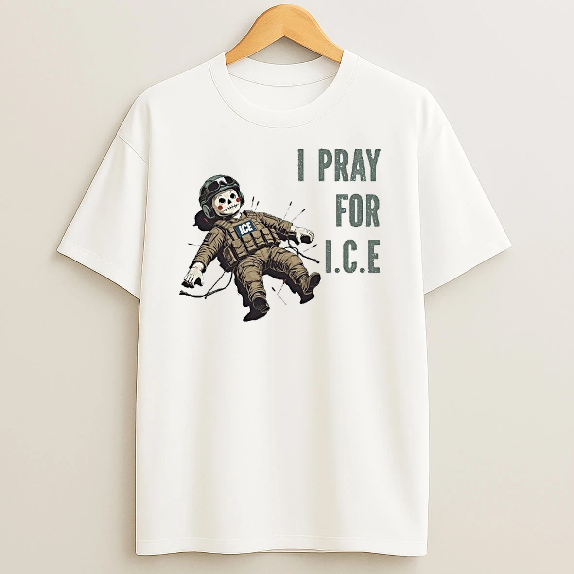 Pray For Ice Voo Doo Doll Abolish T Shirts