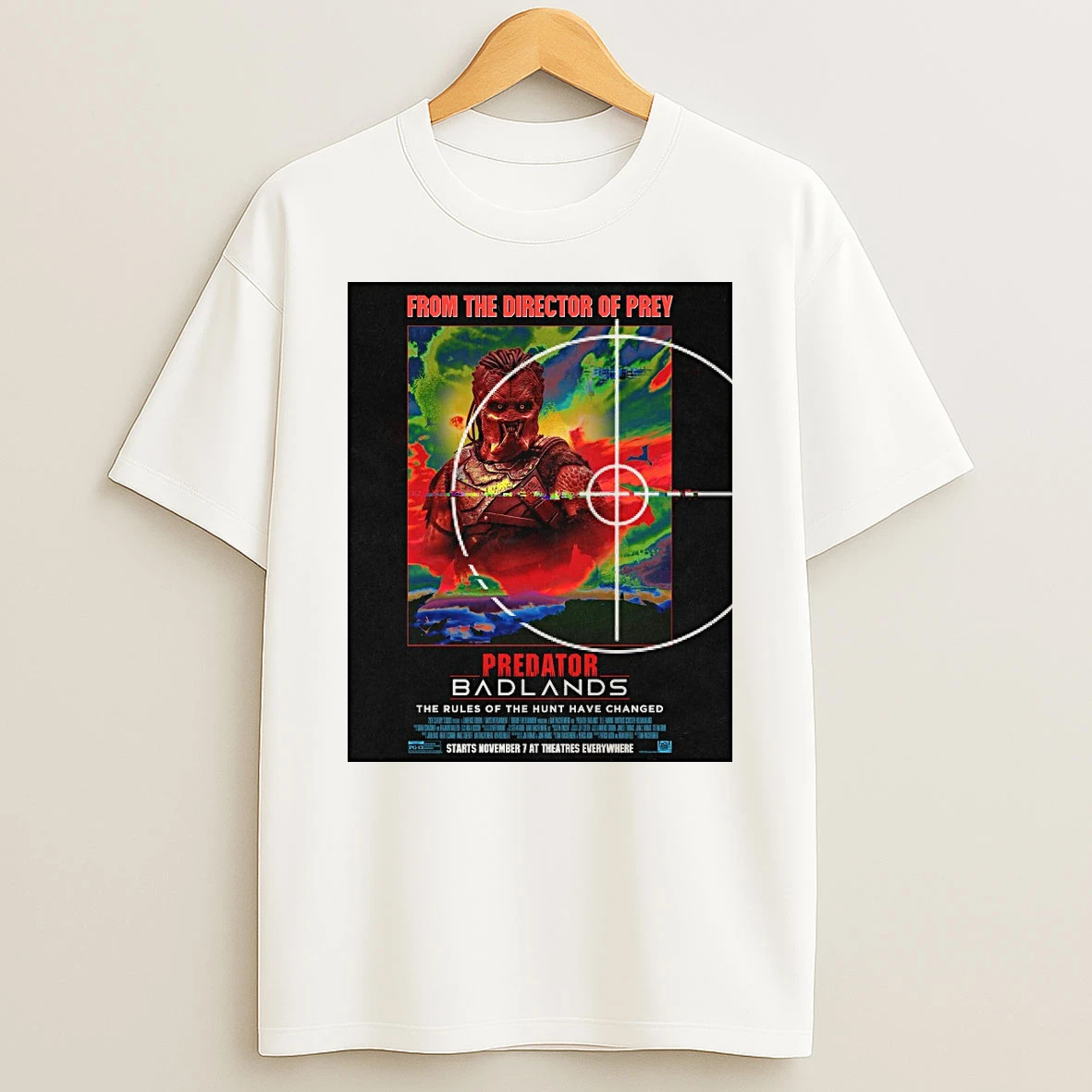 Predator Badlands The Rules Of The Hunt Have Changed November 7 2025 At Theatres Everywhere Shirts