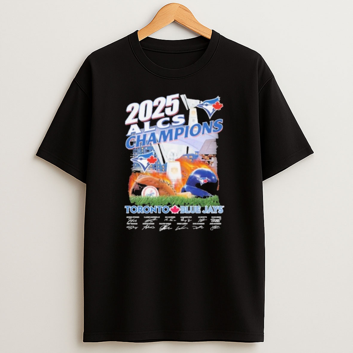 Premium 2025 Alcs Champions Toronto Blue Jays Signature Sweatshirt Tee