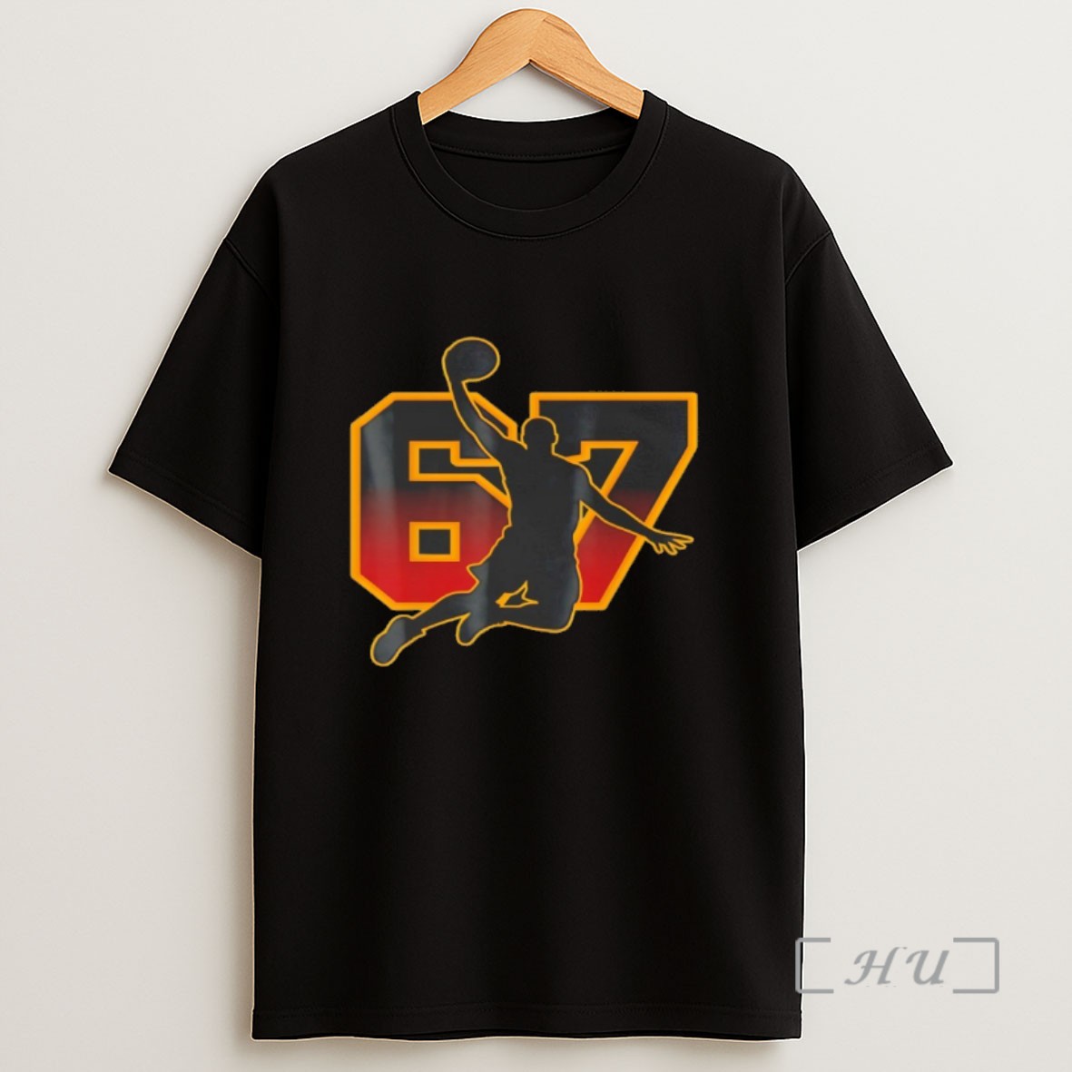 Premium 67 Basketball Slam Dunk Sweatshirt Tee Shirt