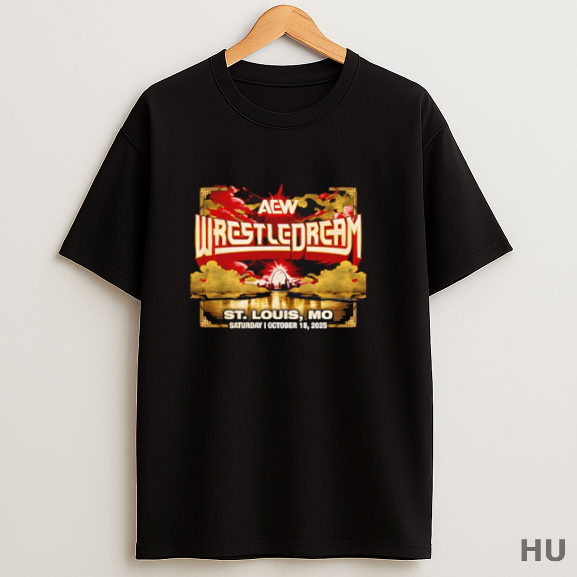 Premium Aew Wrestledream 2025 St Louis Vintage T Shirt Sweatshirt Tee