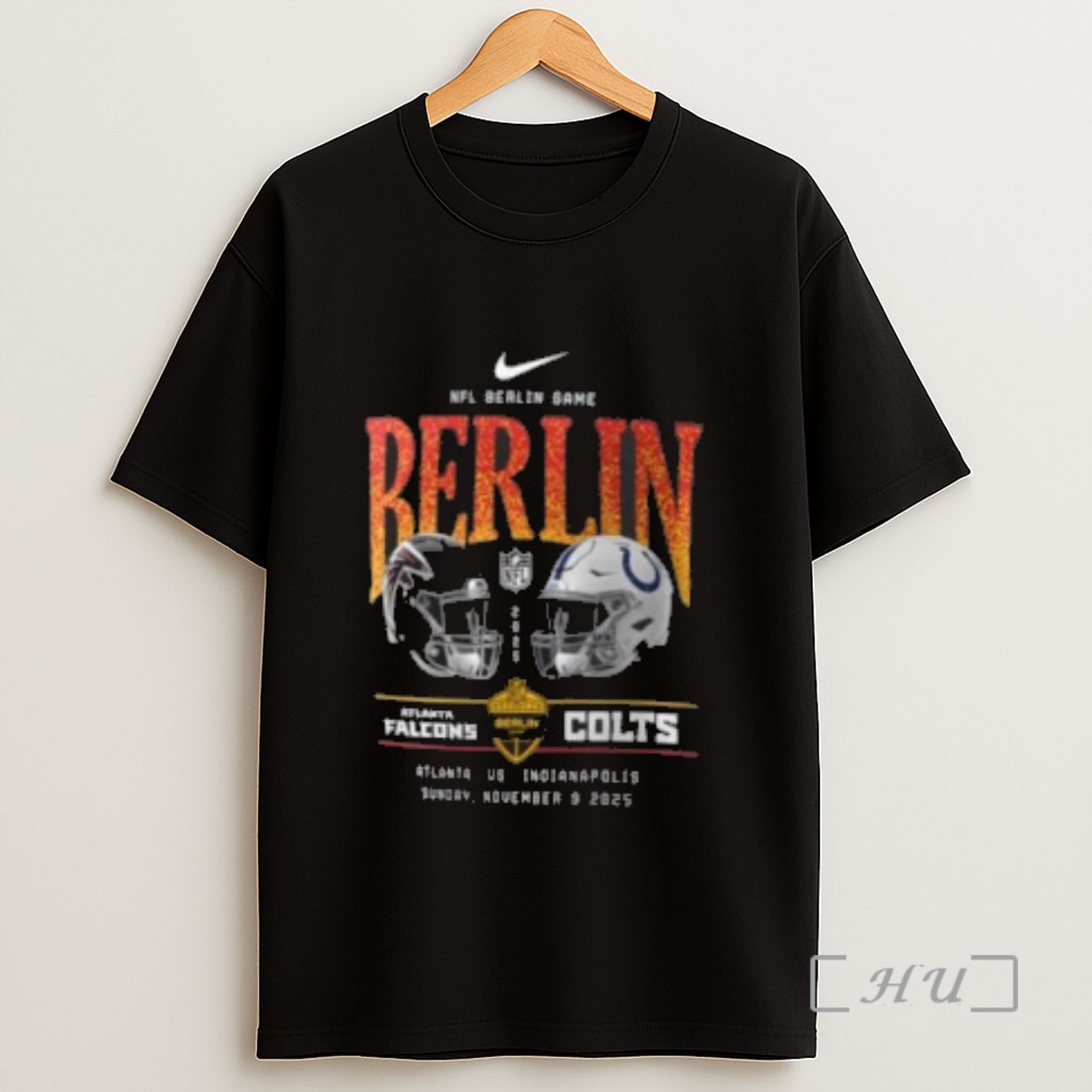 Premium Atlanta Falcons Vs Indianapolis Colts International Games Berlin 2025 Sweatshirt Tee Shirt