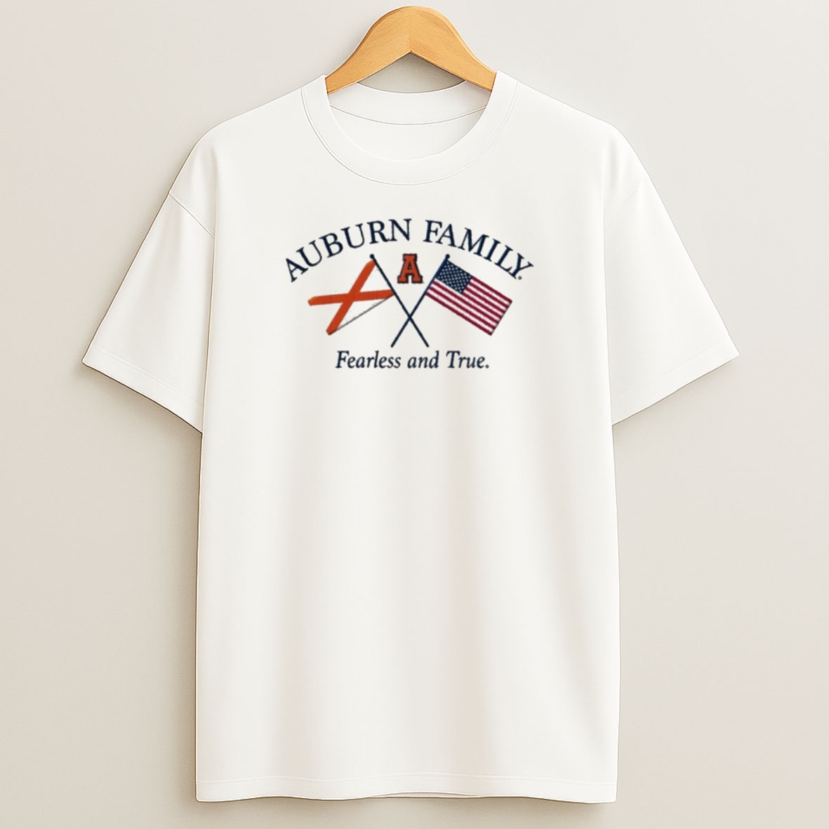 Premium Auburn Family Fearless And True Sweatshirt Tee