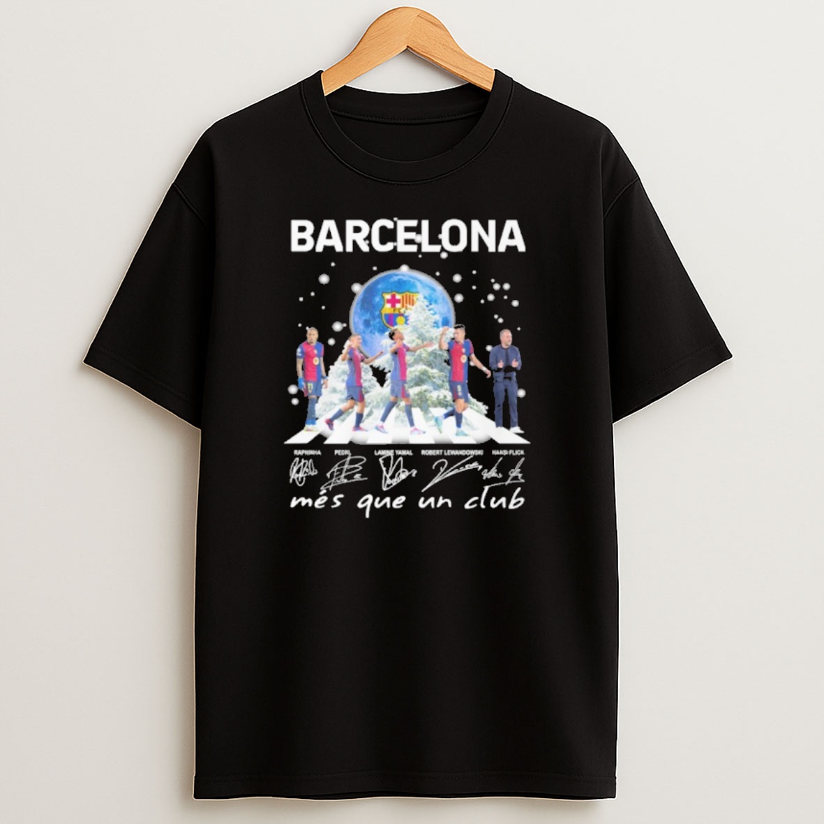 Premium Barcelona Abbey Road Christmas 2025 Sweatshirt Tee