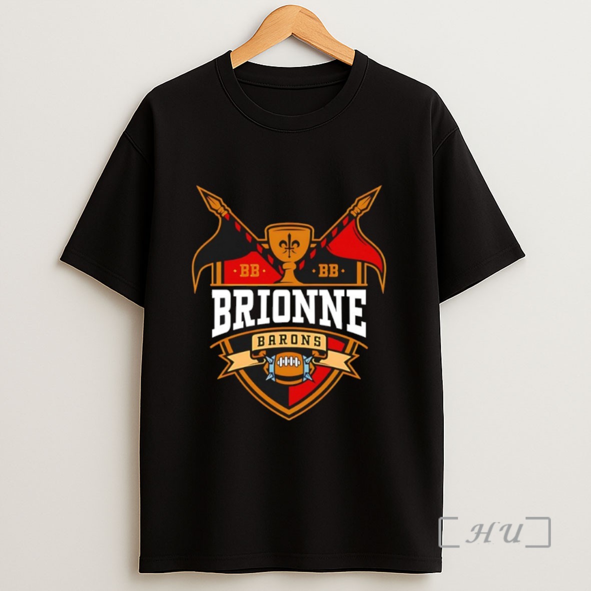 Premium Blood Bowl Brionne Barons Team Sweatshirt Tee Shirt