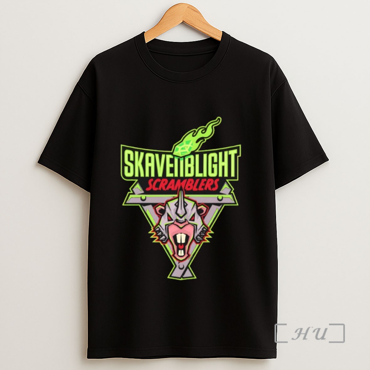 Premium Blood Bowl Skavenblight Scramblers Team Sweatshirt Tee Shirt