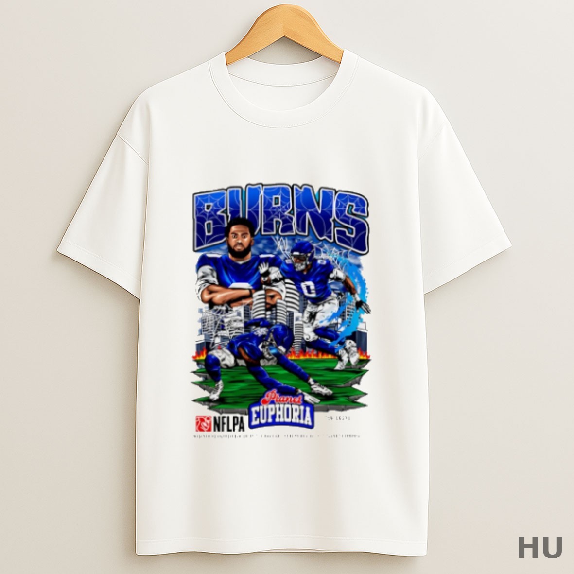Premium Brian Burns New York Giants Player Comic T Shirt Sweatshirt Tee