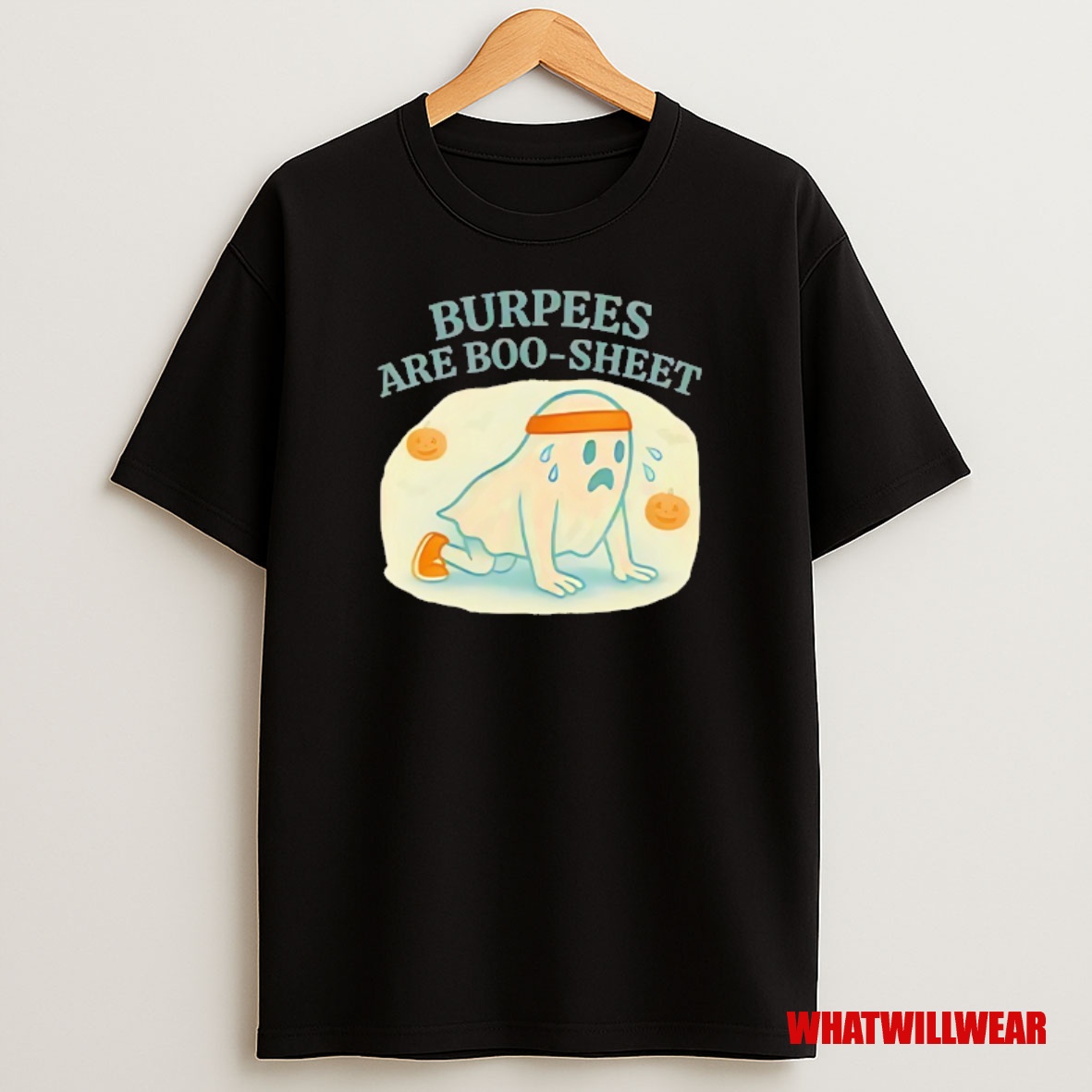 Premium Burpees Are Boo Sheet Halloween Sweatshirt Tee