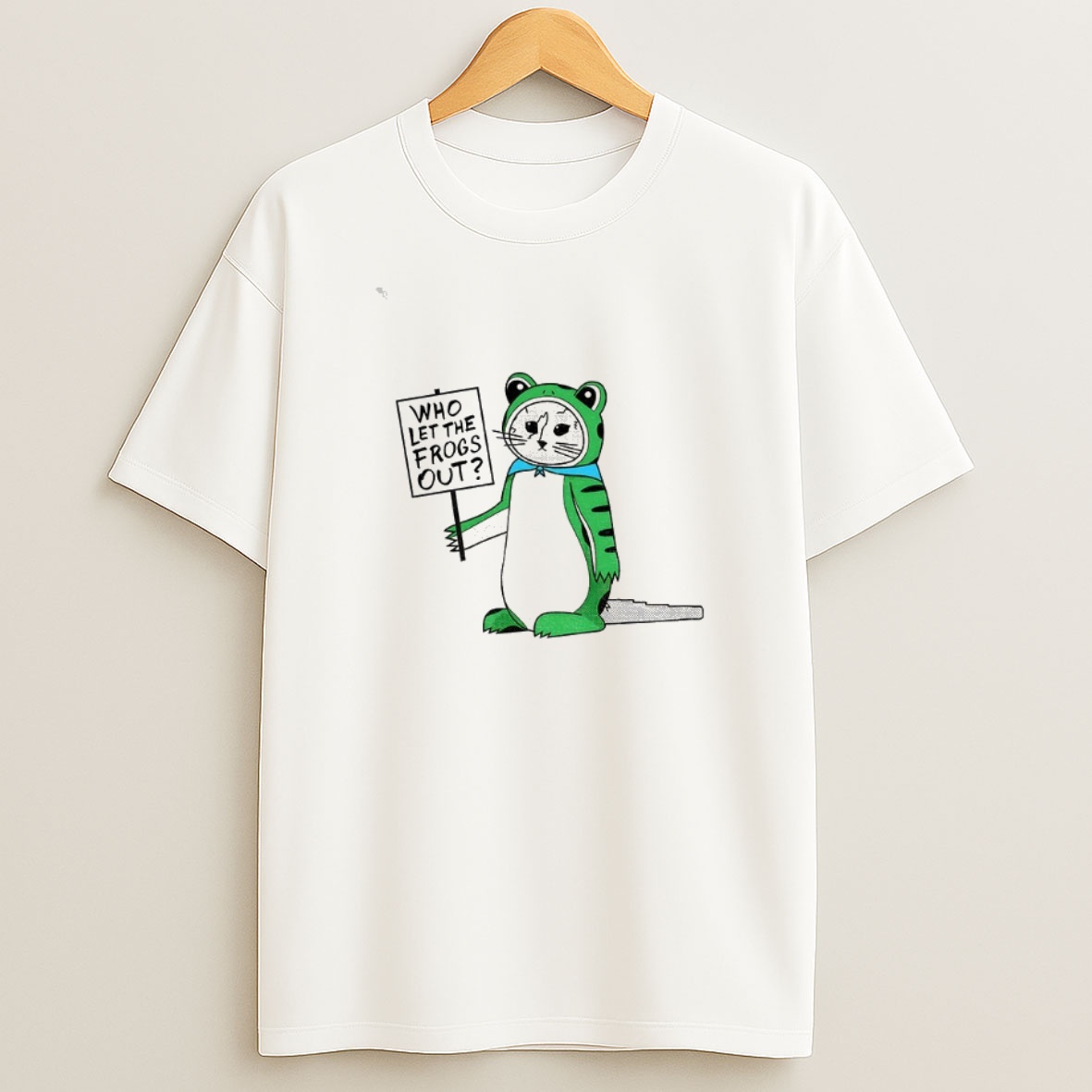 Premium Cat X Portland Frogs Who Let The Frogs Out Sweatshirt Tee