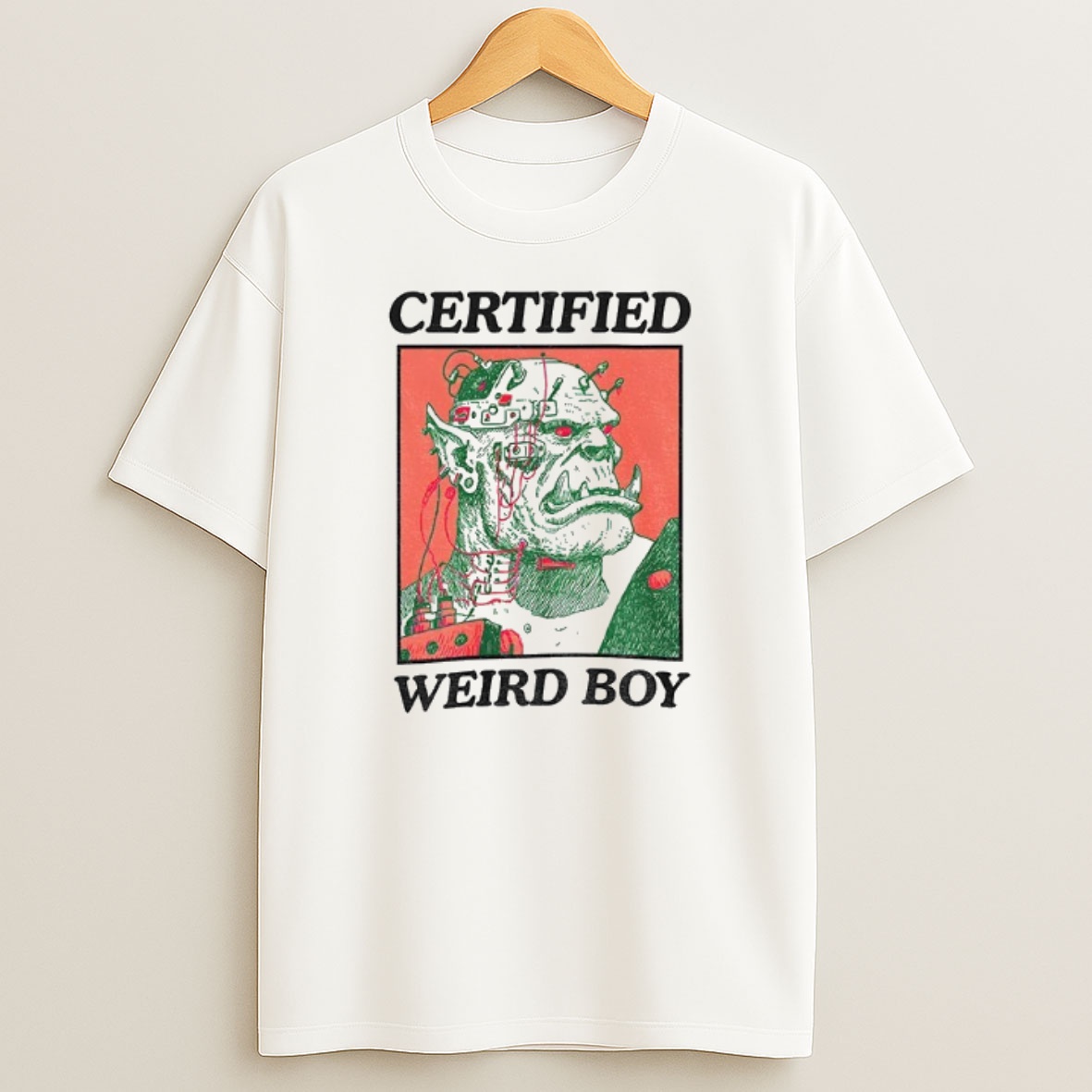 Premium Certified Weirdboy Goblins Greenskins Sweatshirt Tee