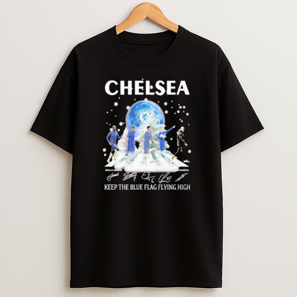 Premium Chelsea Abbey Road Christmas 2025 Sweatshirt Tee