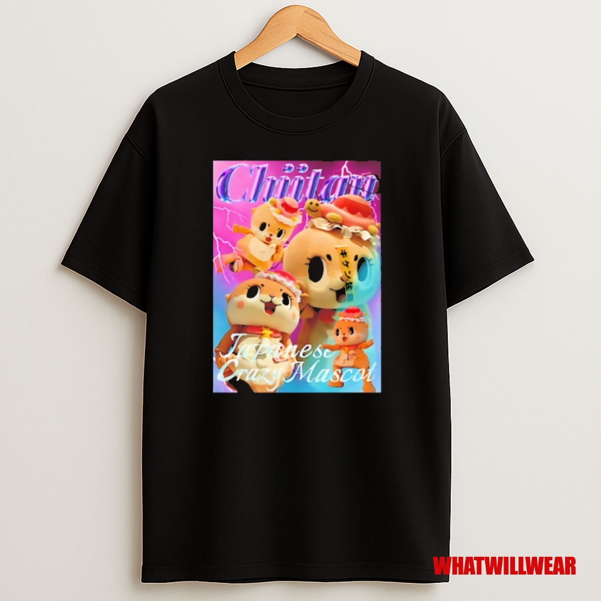 Premium Chiitan Japanese Crazy Mascot Sweatshirt Tee