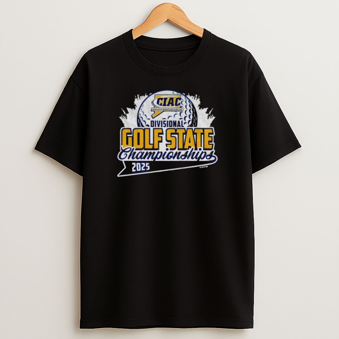 Premium Ciac Divisional Golf State Championships 2025 Logo Sweatshirt Tee