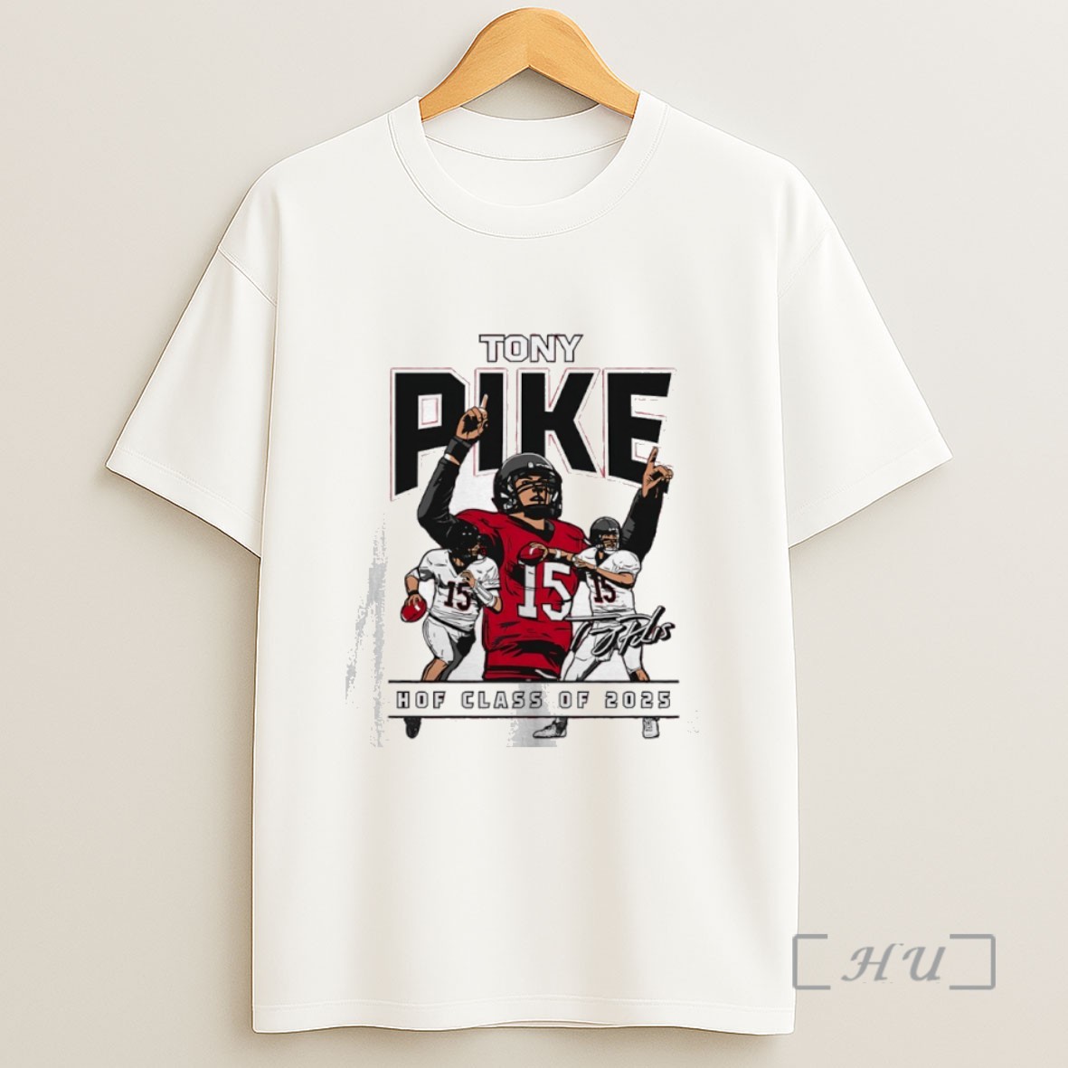 Premium Cincinnati Bearcats Tony Pike Hof Class Of 2025 Signature Sweatshirt Tee Shirt