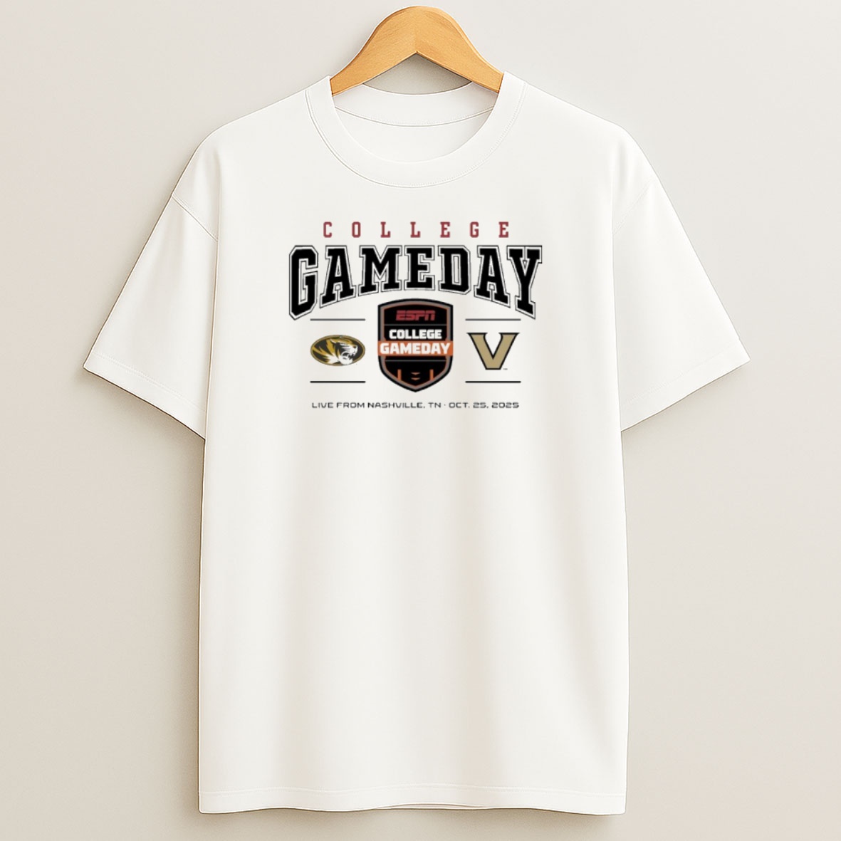 Premium College Gameday 2025 Missouri Vs Sweatshirt Tee