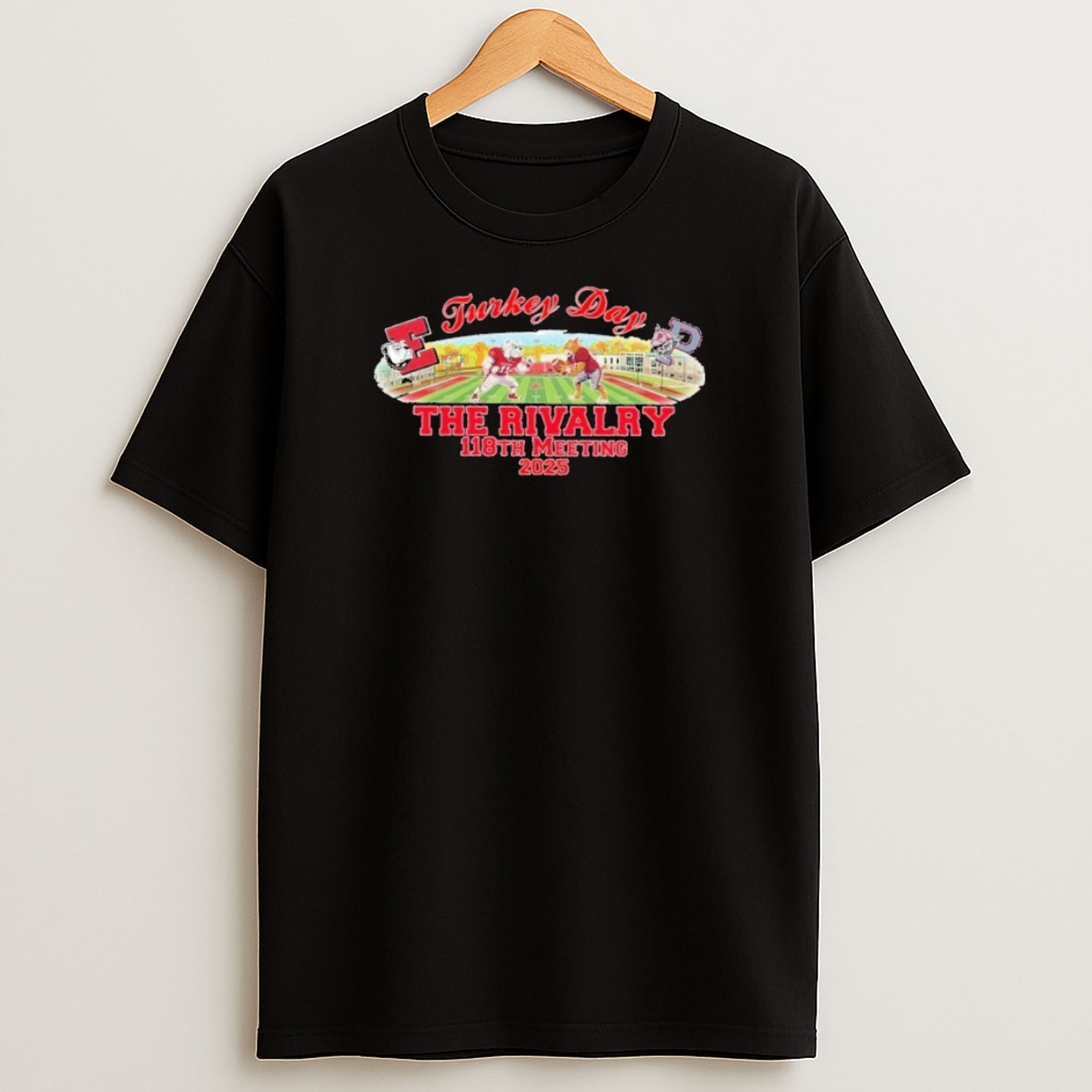 Premium Easton Vs Pburg 2025 Rivalry Turkey Day Sweatshirt Tee
