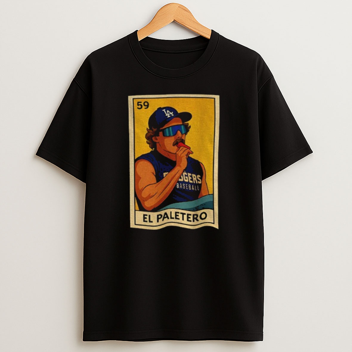 Premium El Paletero Kike Hernandez Los Angeles Dodgers Mlb Baseball Card Sweatshirt Tee