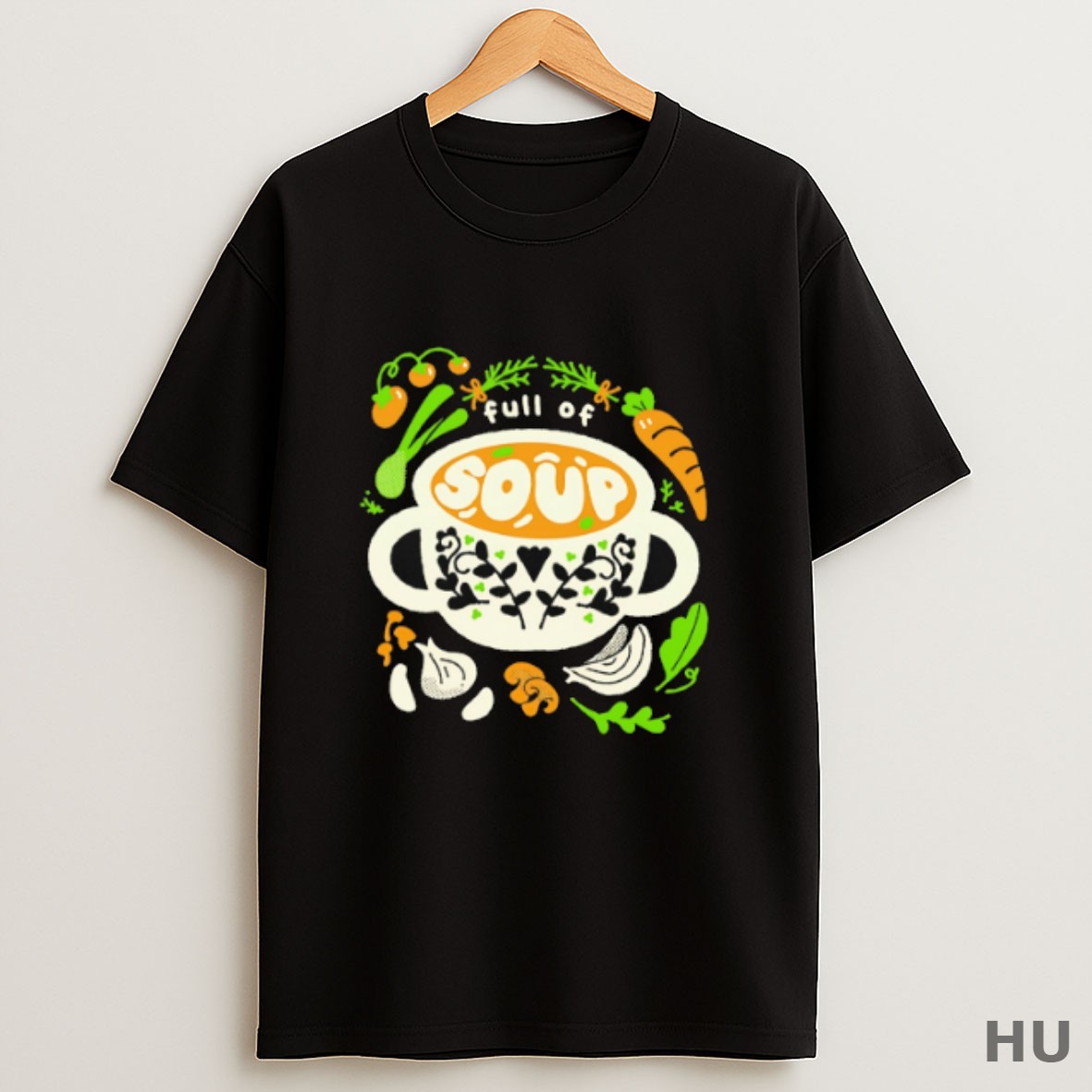 Premium Full Of Soup Vegetable Carrot T Shirt Sweatshirt Tee