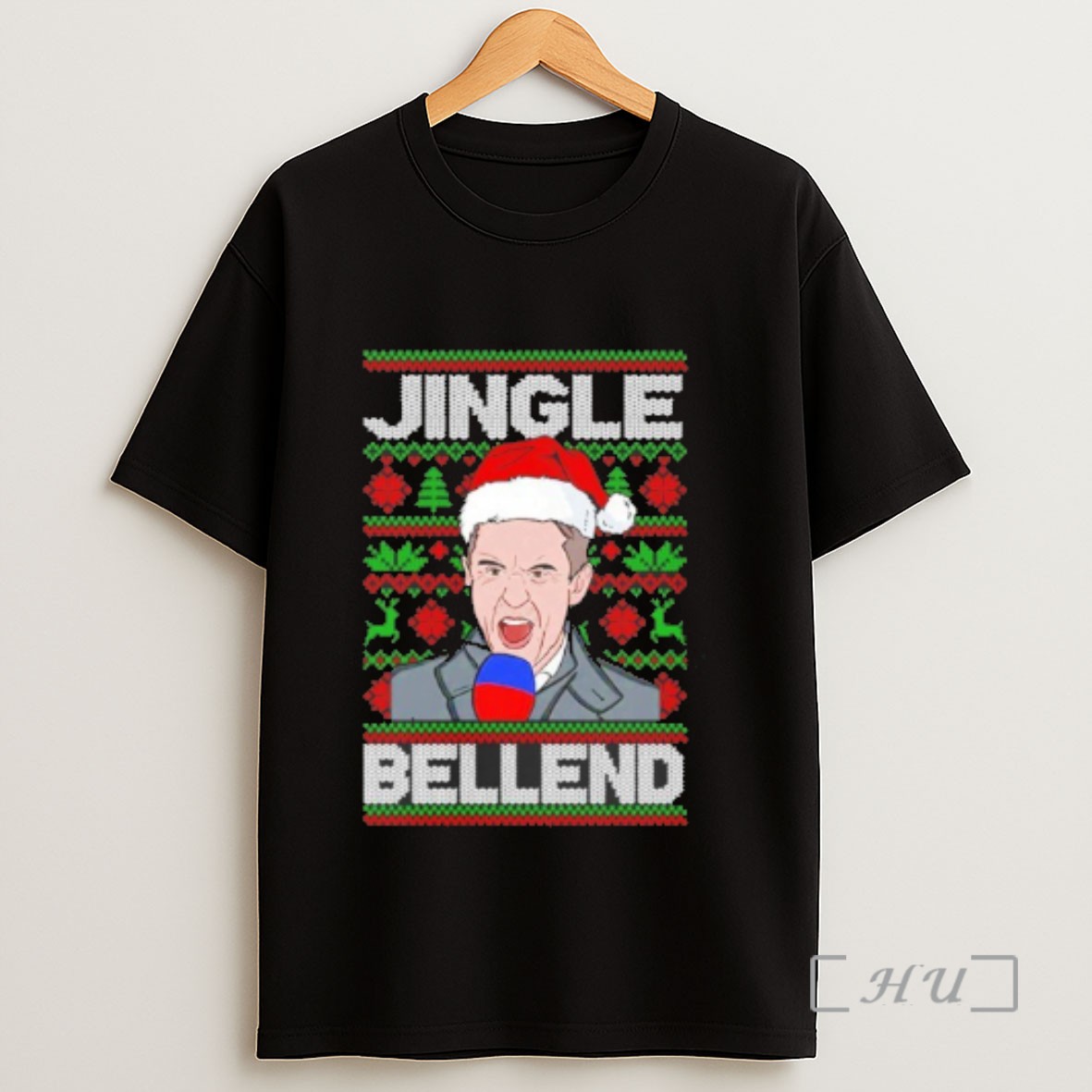 Premium Gary Neville Jingle Bell End Ugly Christmas Sweat Sweatshirt Tee Shirt