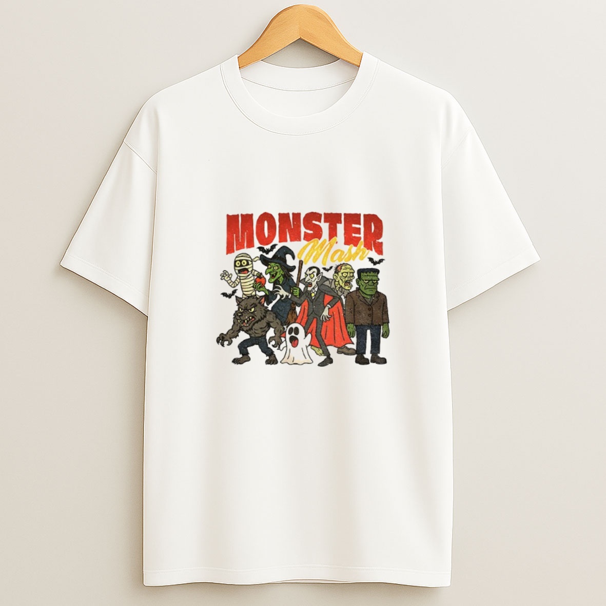 Premium Horror Movie Vintage Vampire Monster Mash Sweatshirt Tee