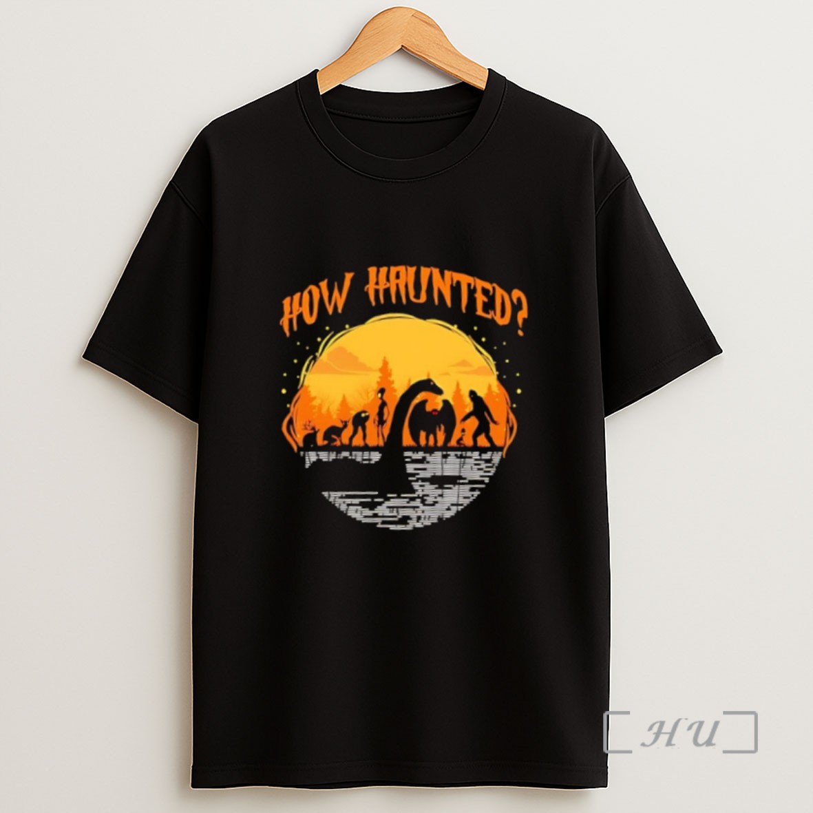 Premium How Haunted Monster Month Halloween Sweatshirt Tee Shirt