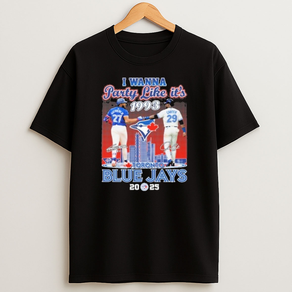 Premium I Wanna Party 1993 Toronto Bjs Guerard X Carter Sweatshirt Tee