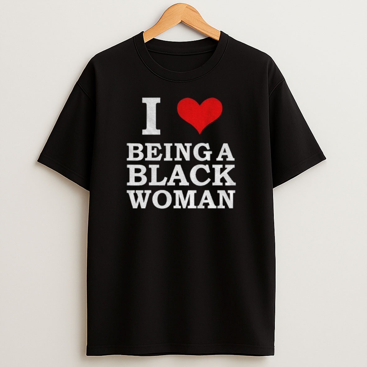 Premium I Love Being A Black Woman Sweatshirt Tee