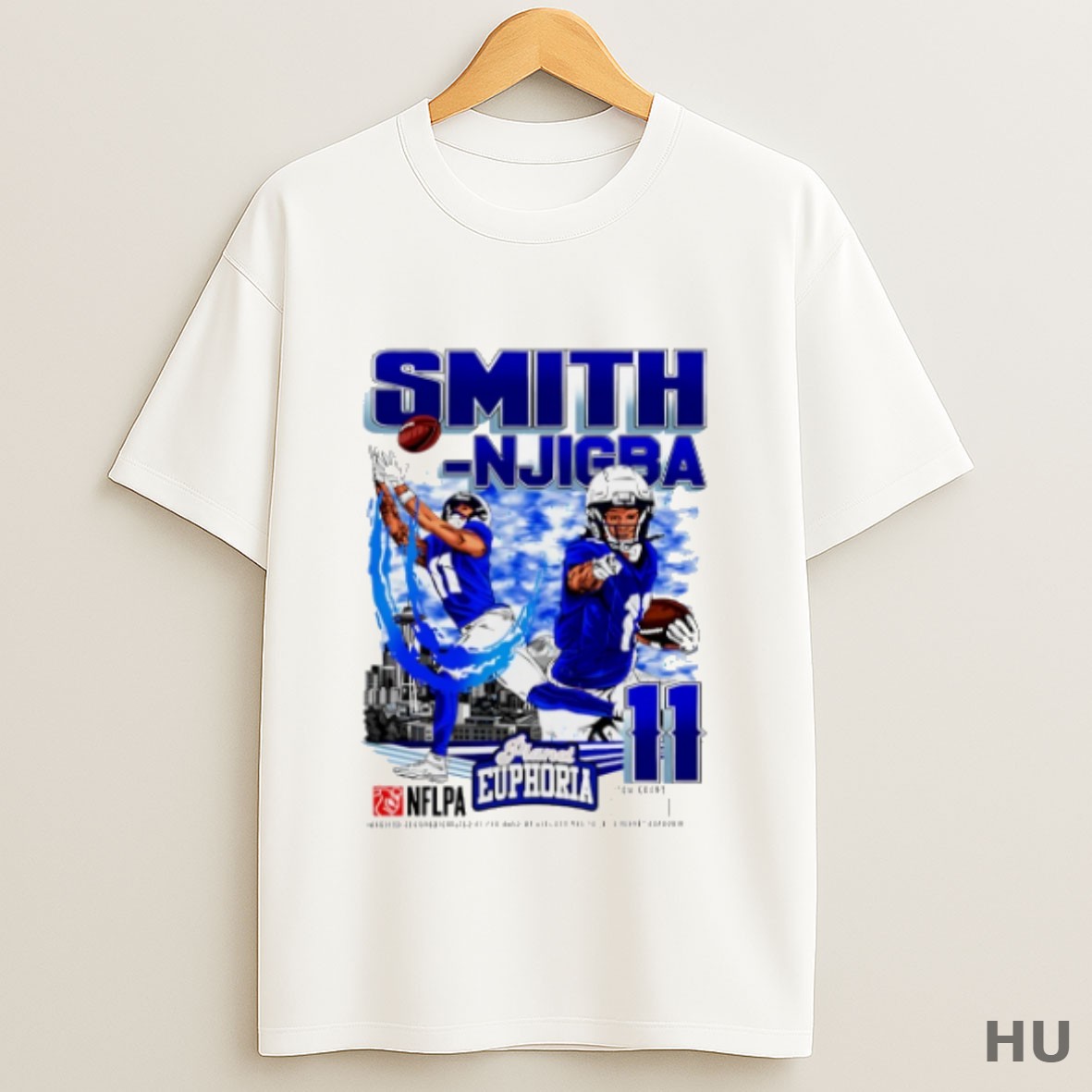 Premium Jaxon Smith Njigba Seattle Seahawks Player Comic T Shirt Sweatshirt Tee