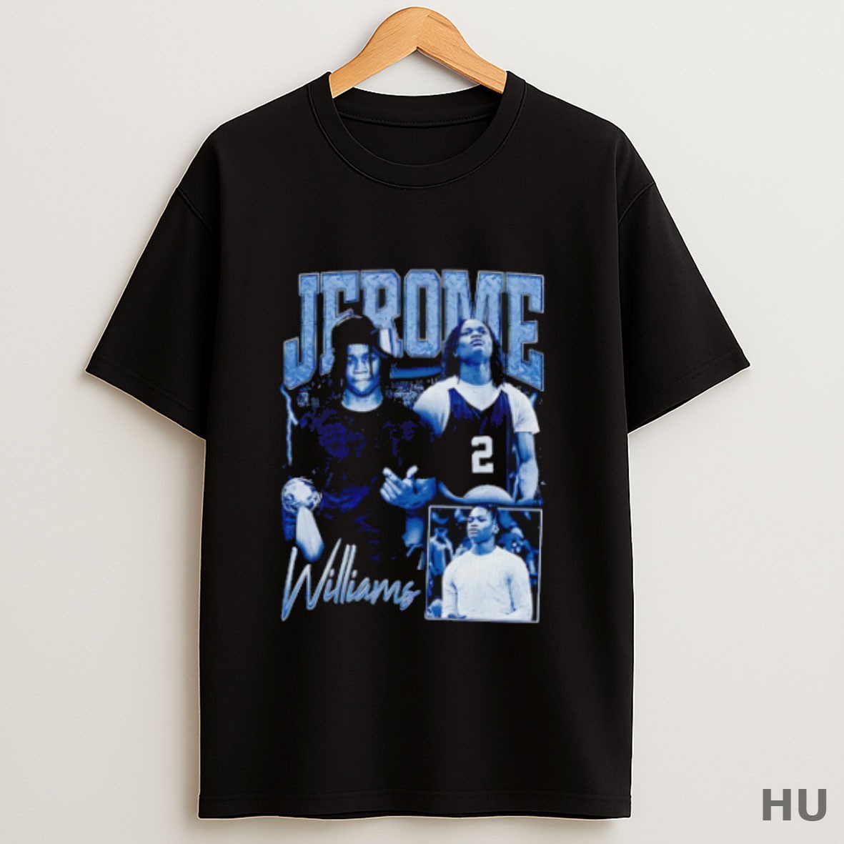 Premium Jerome Williams Graphic Vintage T Shirt Sweatshirt Tee