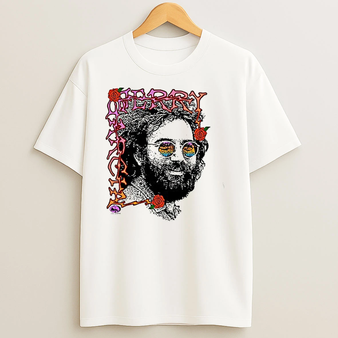 Premium Jerry Garcia What Were Thinking About Is A Peaceful Planet Were Not Thinking About Anything Else Shirts