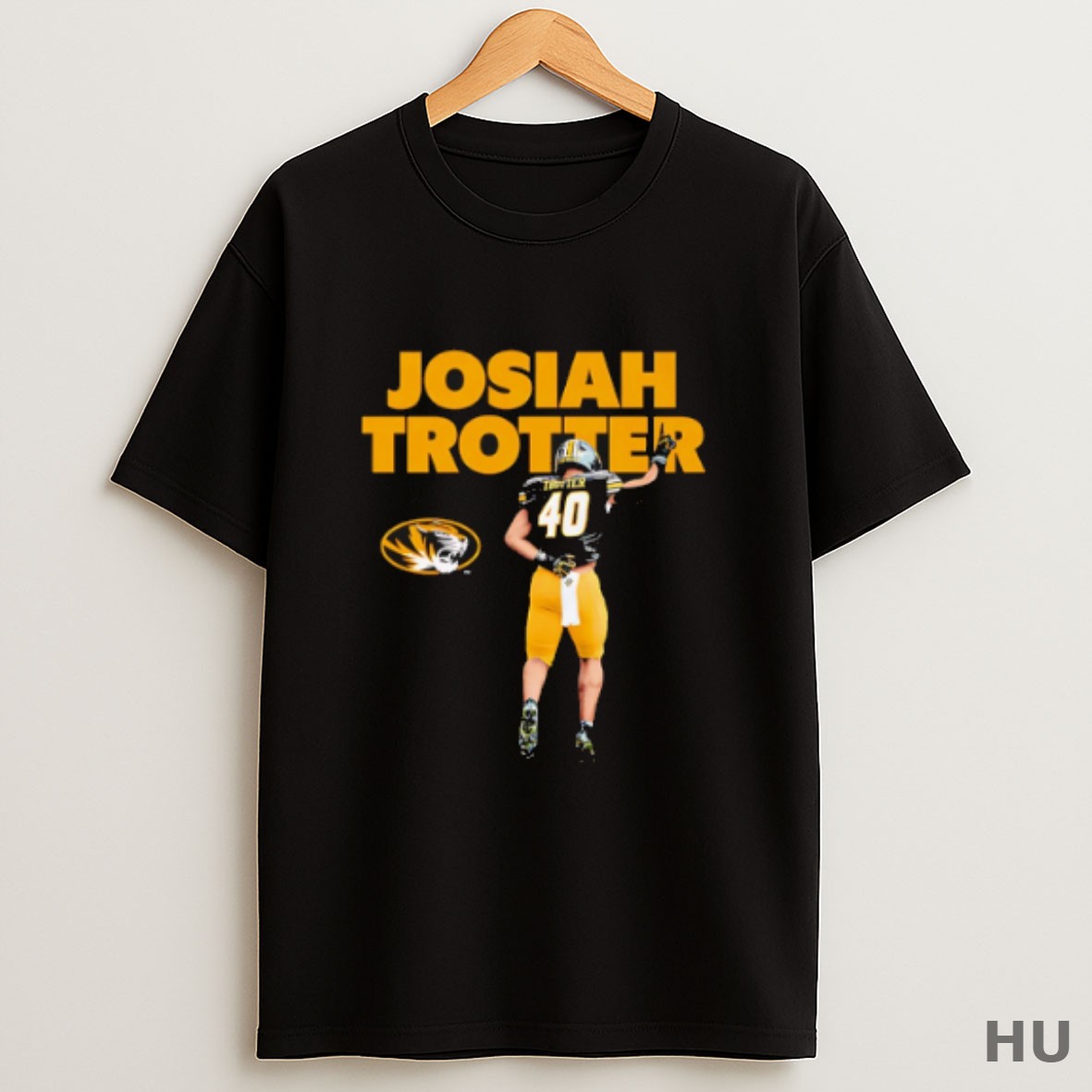 Premium Josiah Trotter Missouri Tigers Illustrated T Shirt Sweatshirt Tee