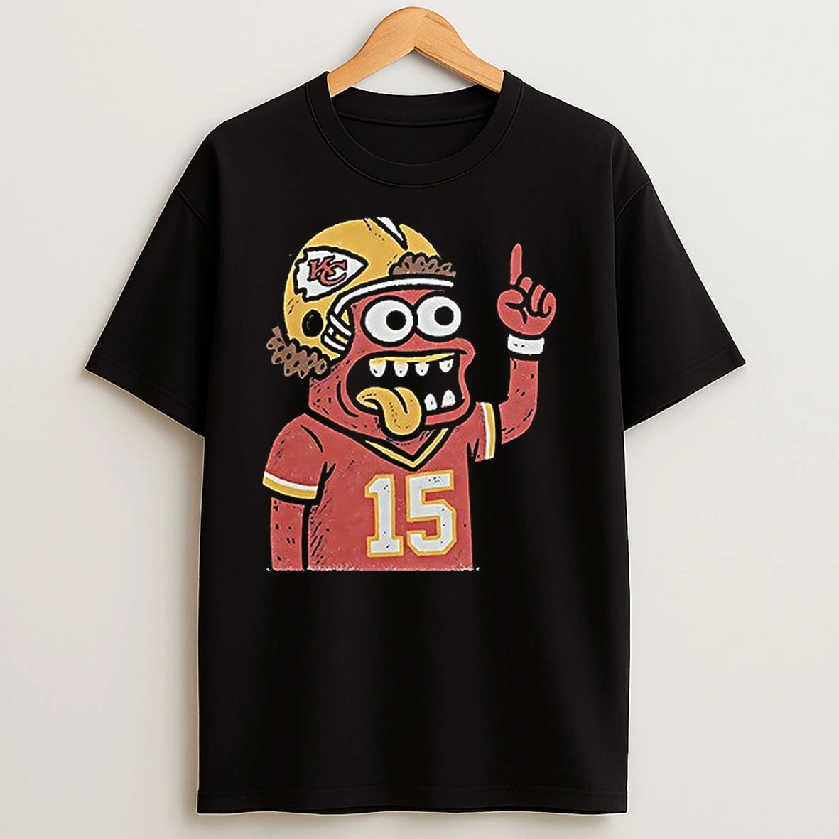 Premium Kansas City Chiefs Patrick Mahomes Mascot Cartoon Shirts