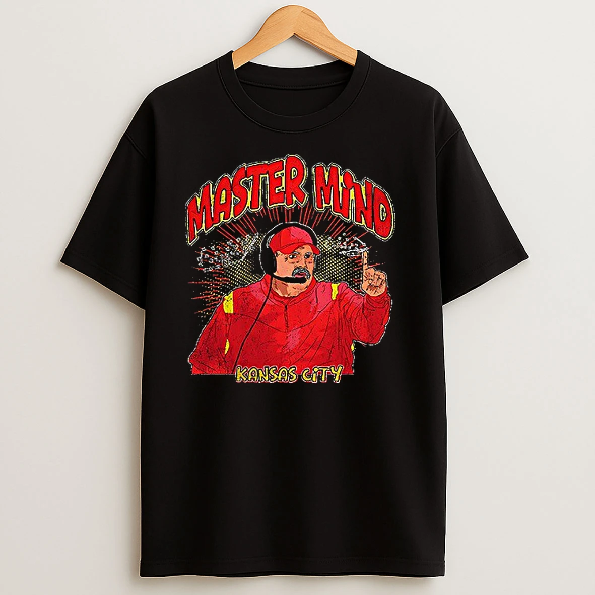 Premium Kansas City Chiefs Coach Andy Reid Master Mind Art Shirts