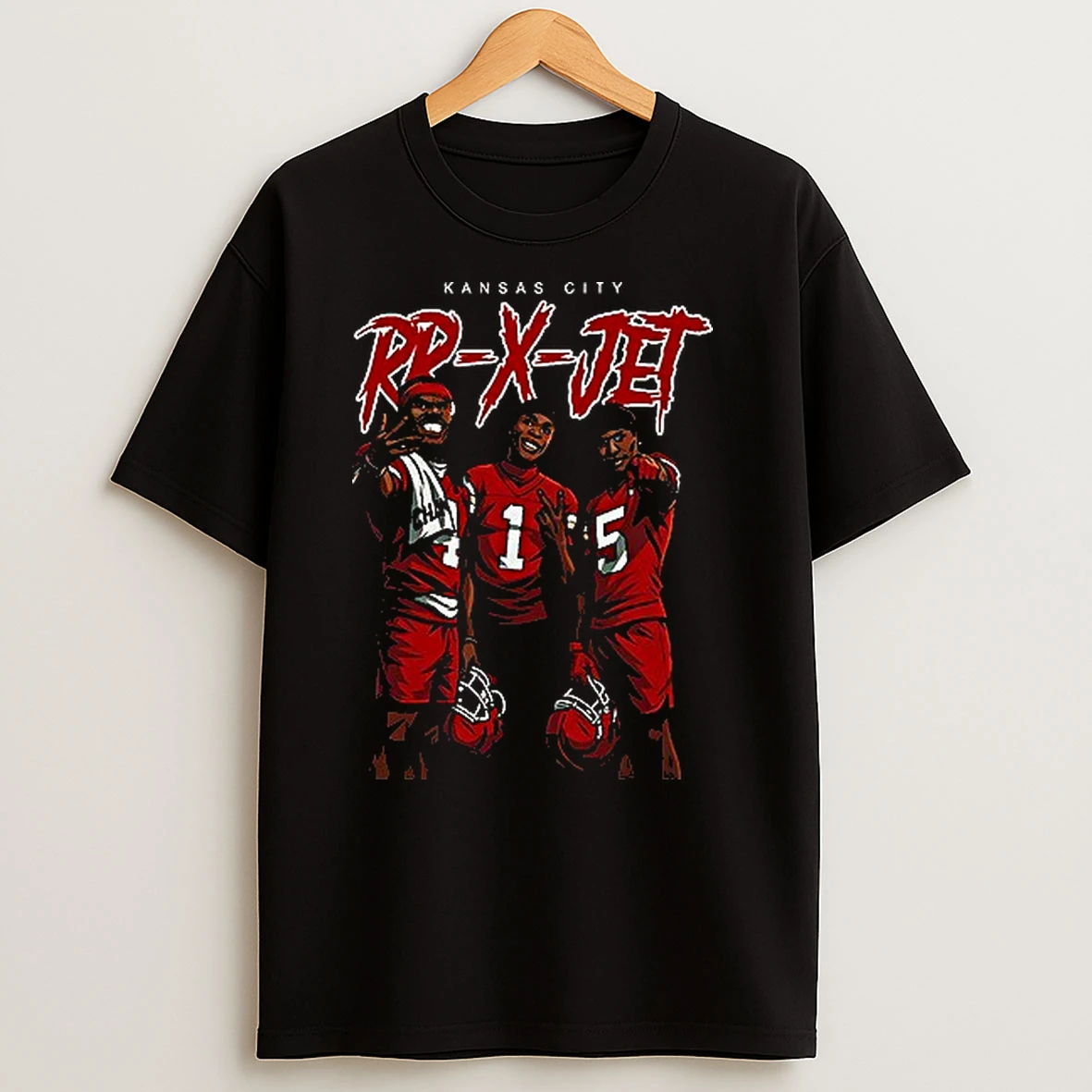 Premium Kansas City Chiefs X Rp X Jet Cartoon Shirts