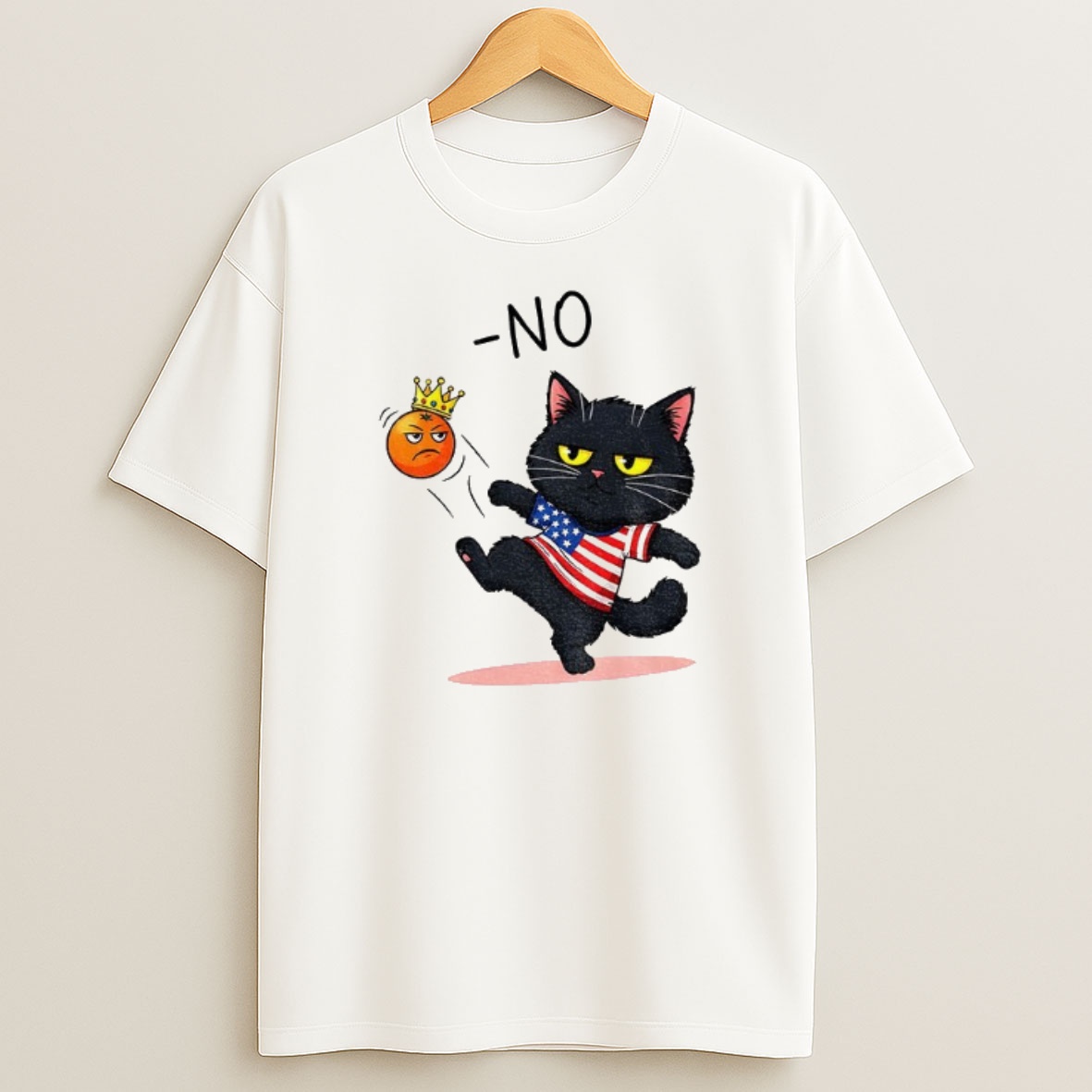 Premium Kicking The Trump No Kings In America Sweatshirt Tee