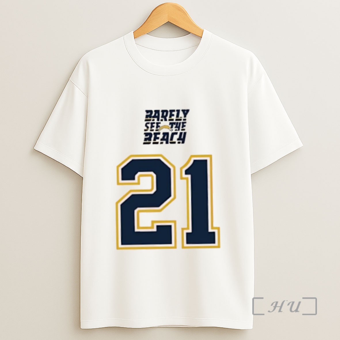 Premium Ladainian Tomlinson San Diego Chargers 21 Barely See The Beach Logo Sweatshirt Tee Shirt