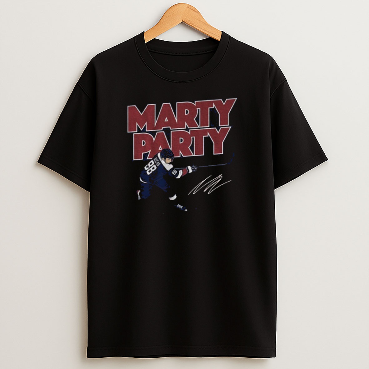 Premium Marty Party Martin Necas In Colorado Signature Sweatshirt Tee
