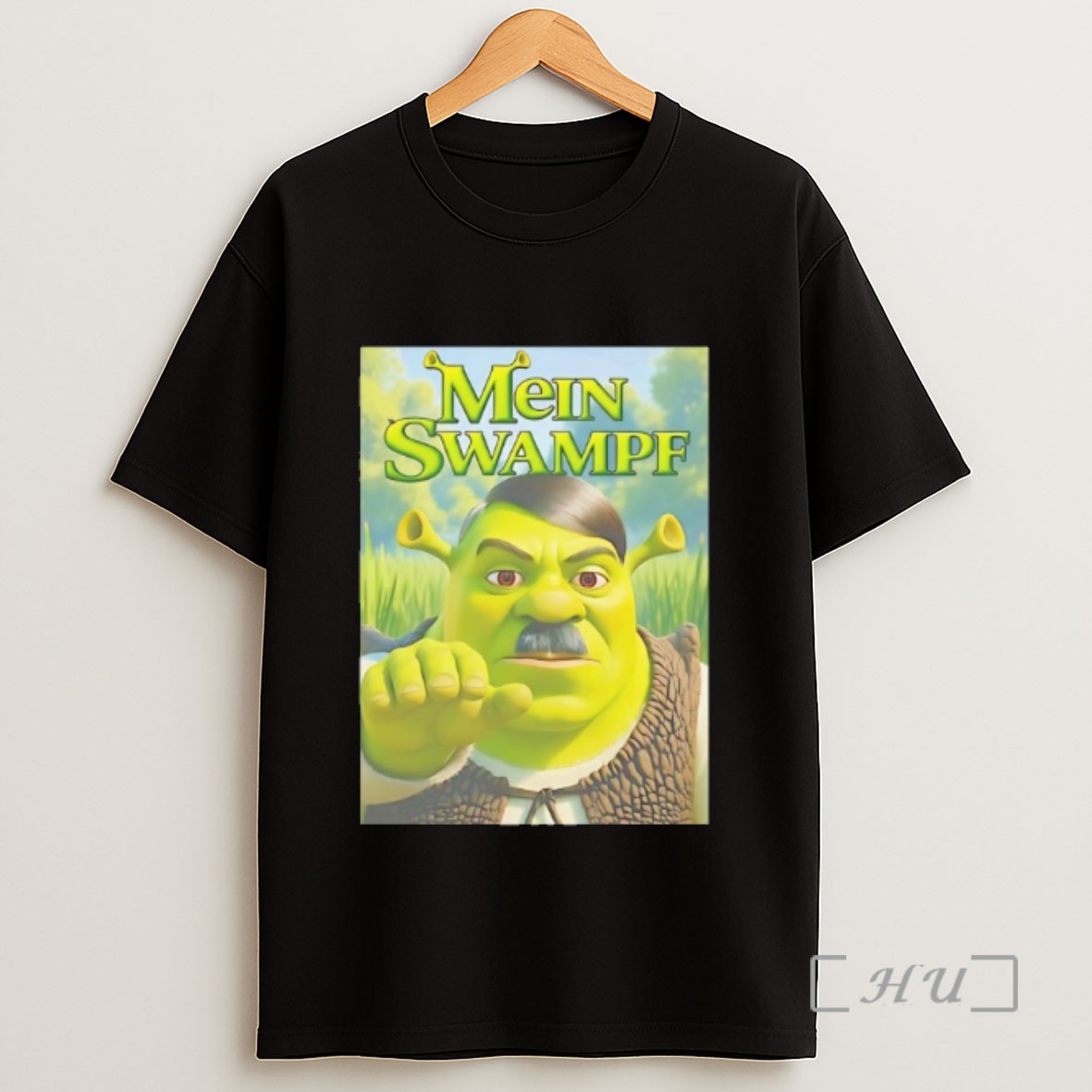 Premium Mein Swampf Shrek Hitler Sweatshirt Tee Shirt
