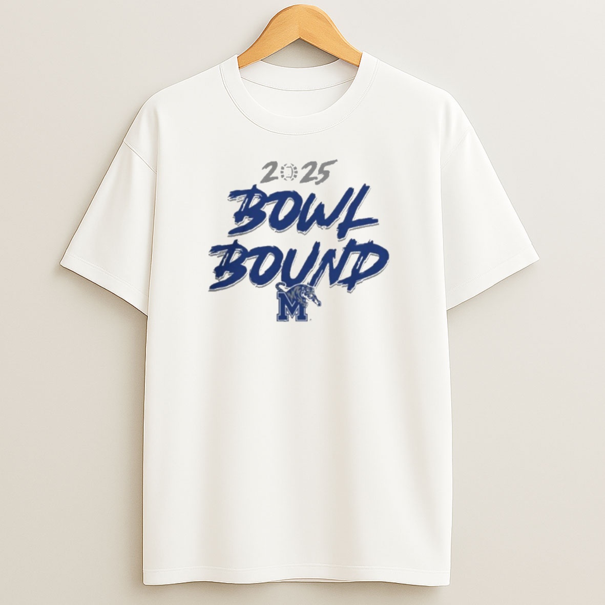 Premium Memphis Tigers College Football 2025 Bowl Bound Sweatshirt Tee