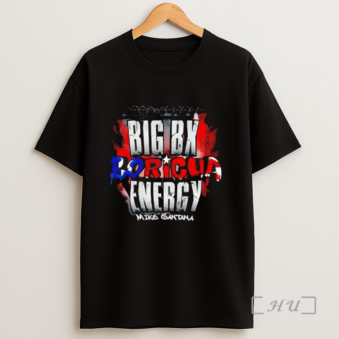 Premium Mike Santana Big Bx Boricua Energy Sweatshirt Tee Shirt