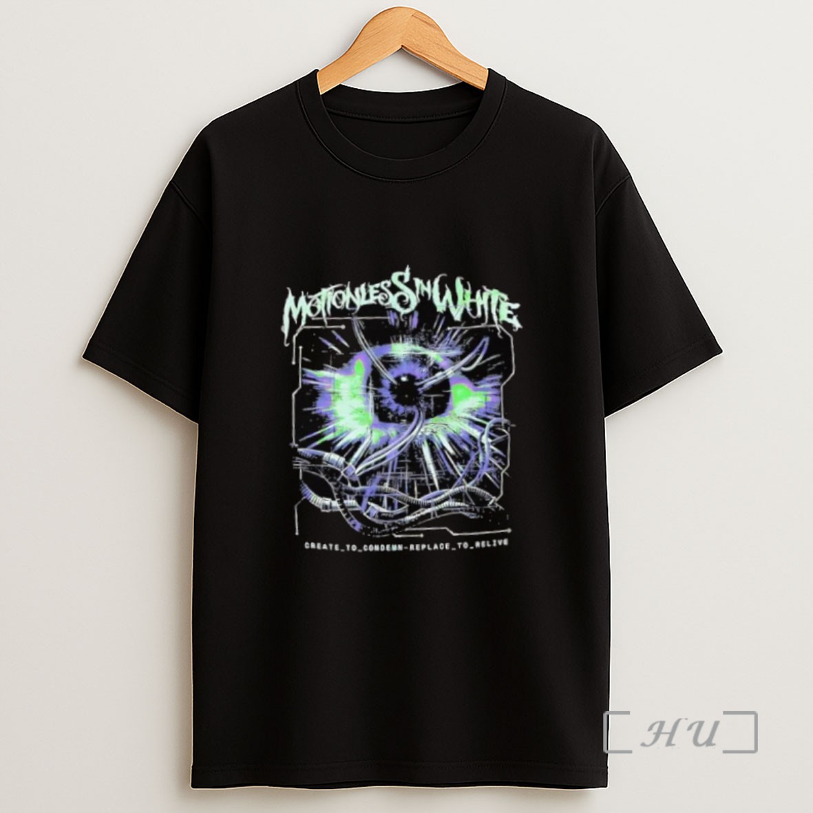 Premium Motionless In White Sign Of Life Eye Sweatshirt Tee Shirt