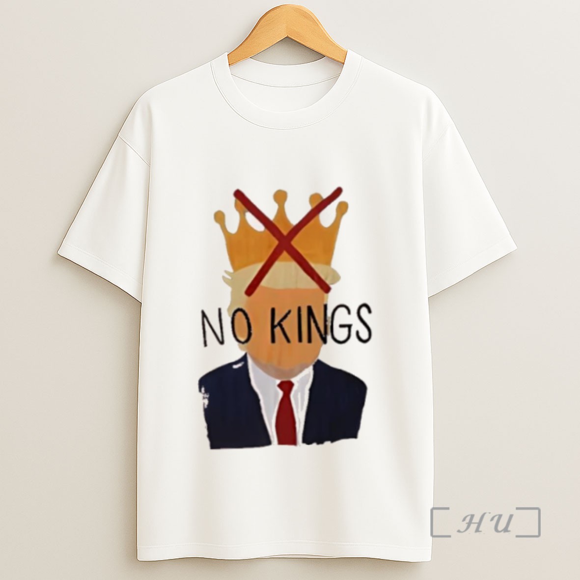 Premium No Kings Day Protest Trump Sweatshirt Tee Shirt