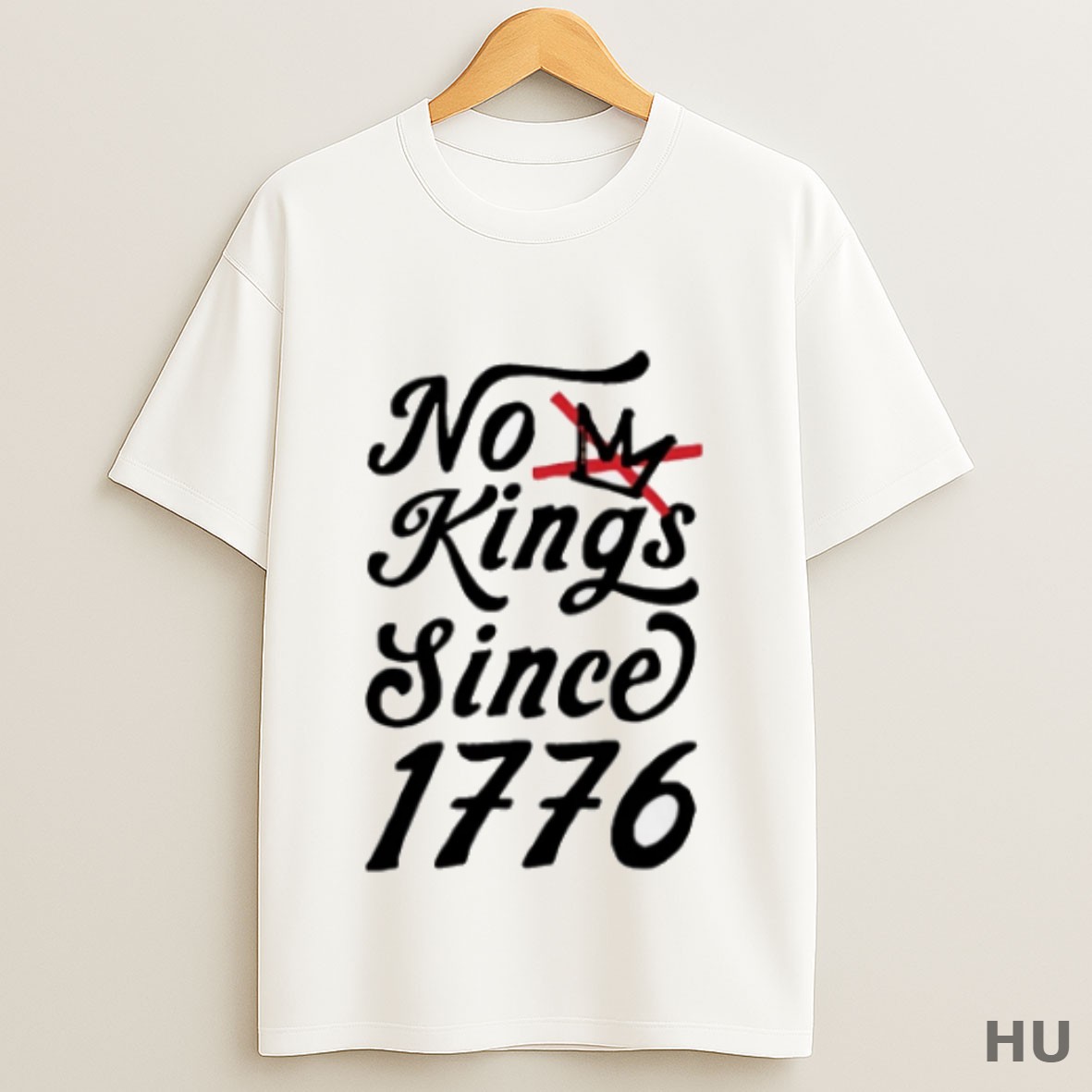 Premium No Kings Since 1776 T Shirt Sweatshirt Tee