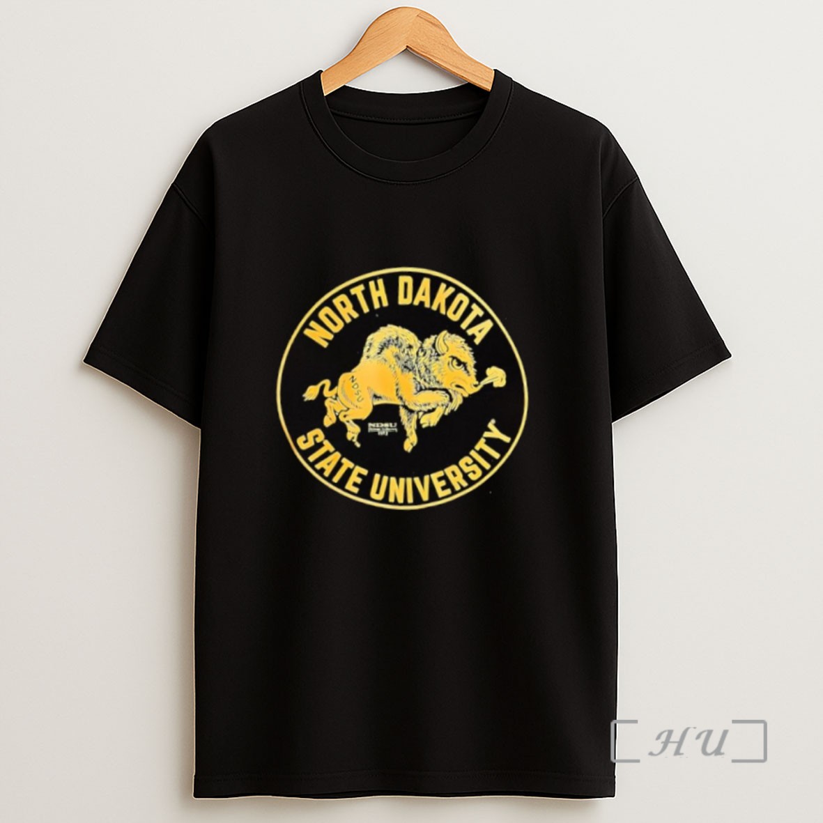 Premium North Dakota State Bison Bison Mascot Logo Sweatshirt Tee Shirt