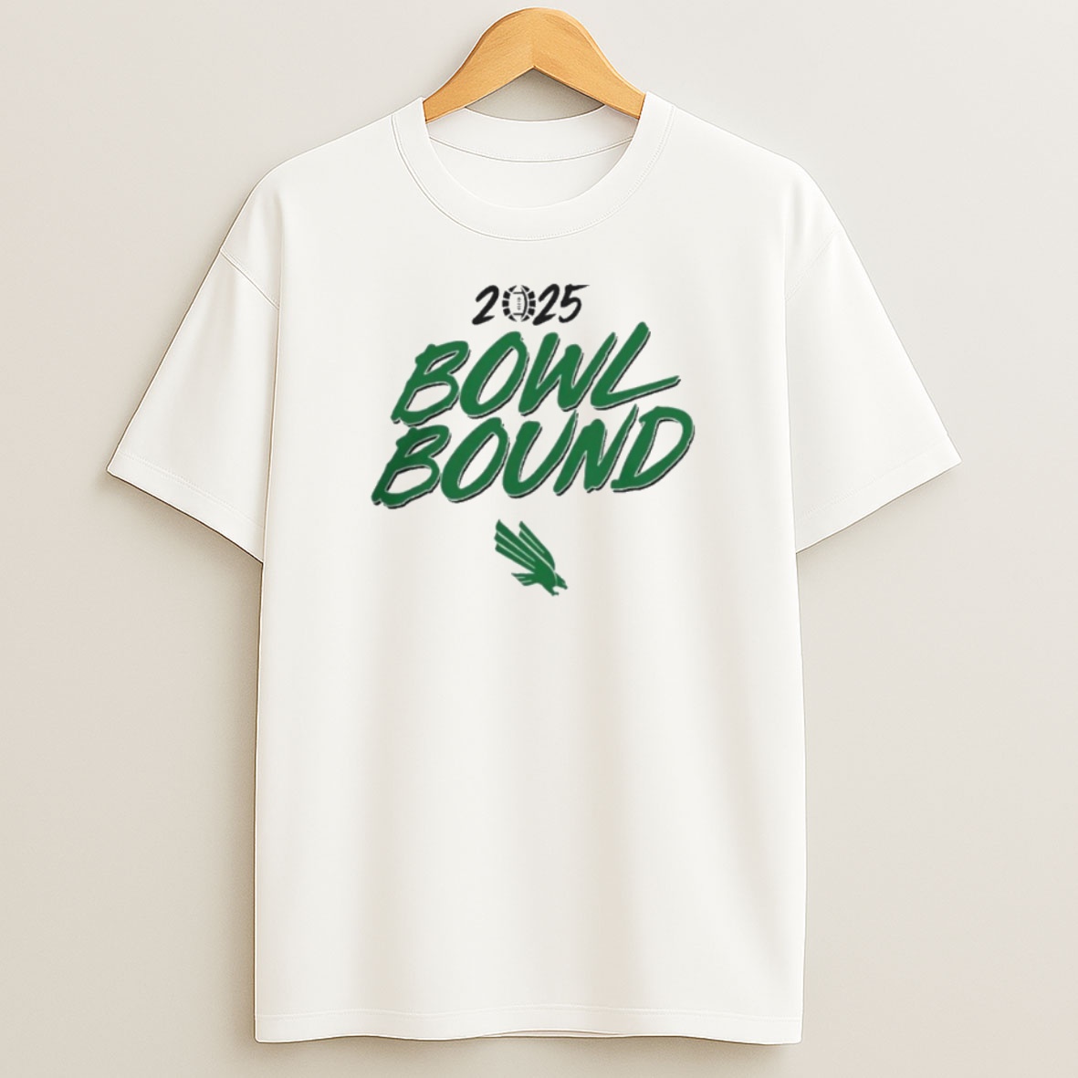 Premium North Texas Mean Green College Football 2025 Bowl Bound Sweatshirt Tee