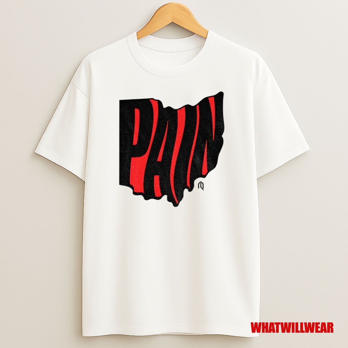 Premium Ohio State Buckeyes Football Pain Sweatshirt Tee