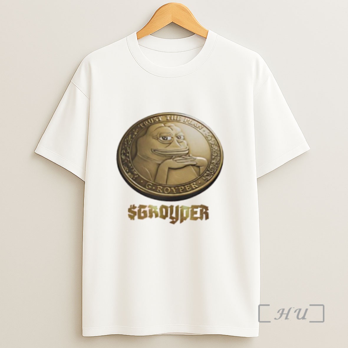 Premium Pepe Frog Meme Groyper The Plan Coin Sweatshirt Tee Shirt