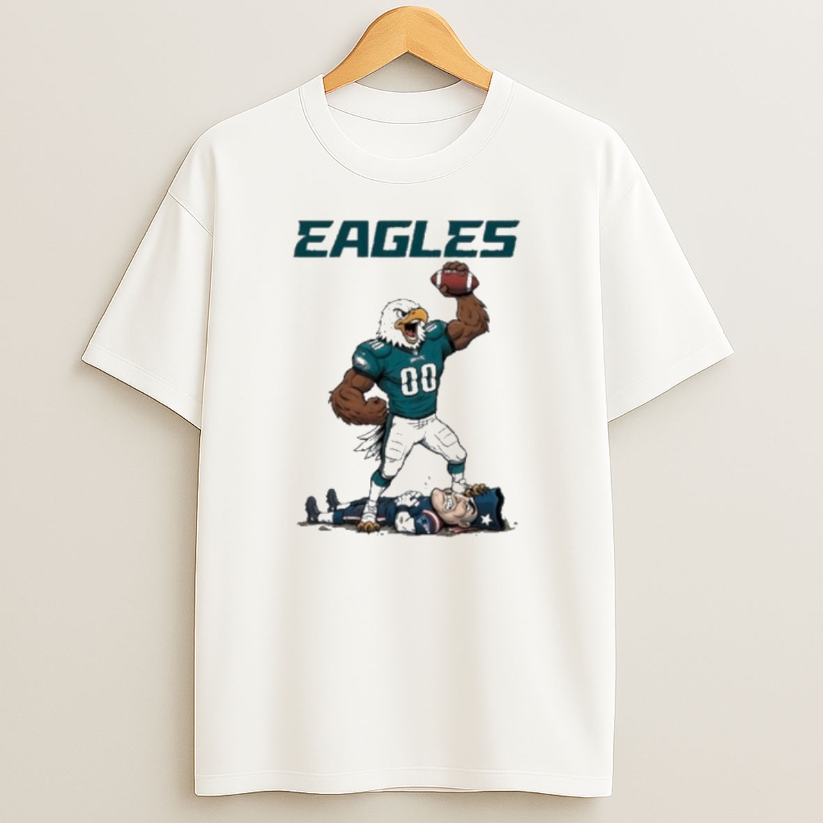 Premium Philadelphia Eagles Vs New England Patriots Baseball Sweatshirt Tee