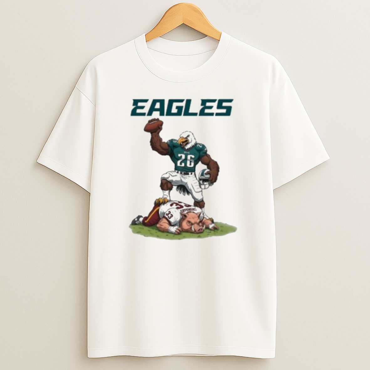 Premium Philadelphia Eagles Vs Washington Commanders Baseball Sweatshirt Tee