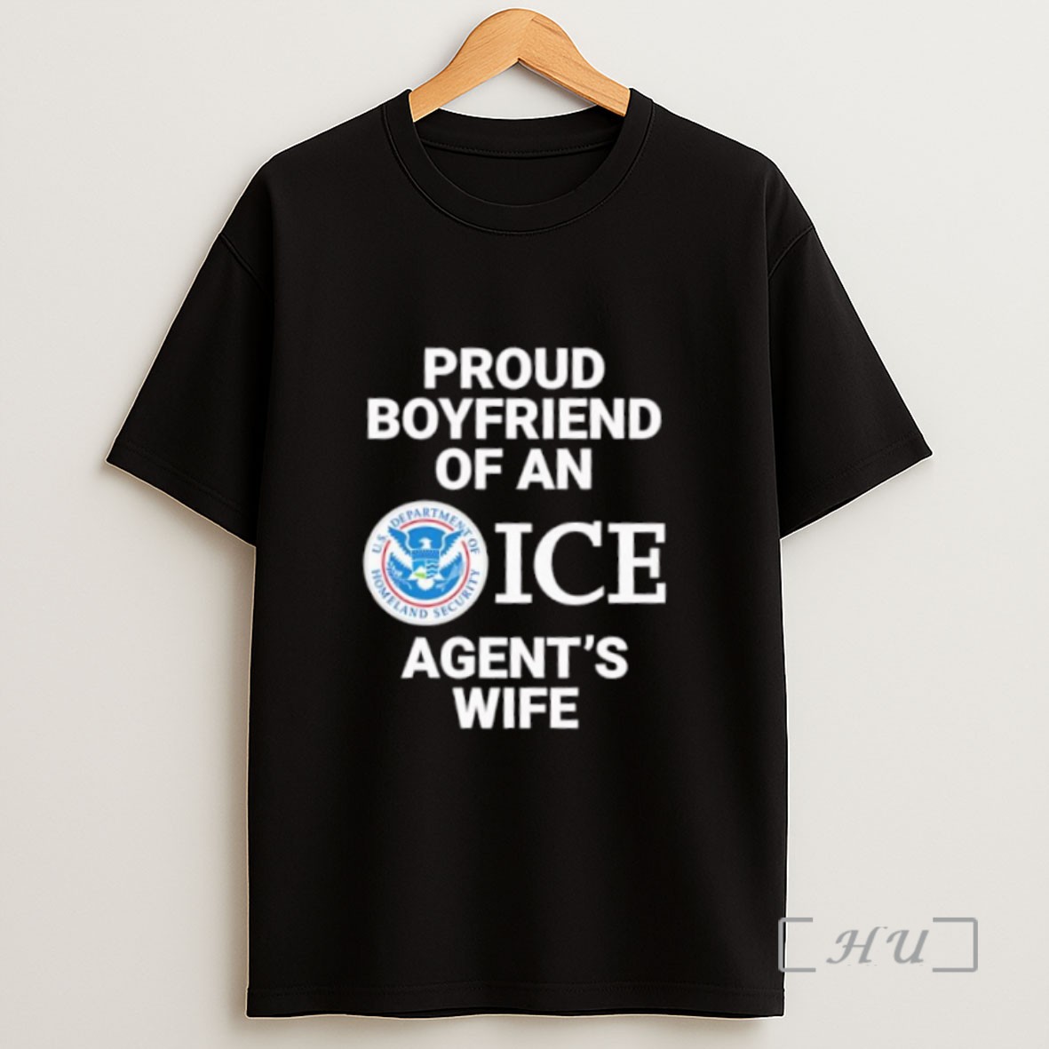 Premium Proud Boyfriend Of An Ice Agents Wife U S Sweatshirt Tee Shirt